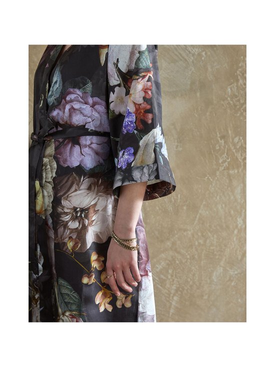 Essenza - Sarai Fleur Festive Kimono -aamutakki - BLOOMING BLACK | Stockmann - photo 8