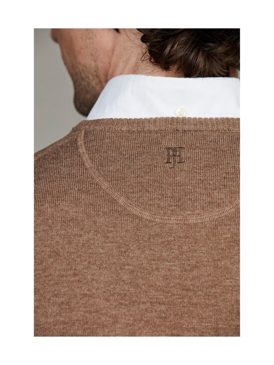 HANSEN&JACOB - Crew Neck Patch -neulepaita - 62 TOFFE BROWN | Stockmann - photo 5