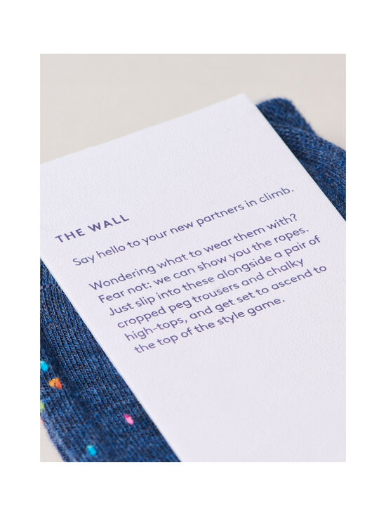 The London Sock Exchange - The Wall - Midnight -sukat - BLUE | Stockmann - photo 4
