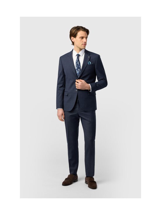 Ted Baker London - Adana Slim Fit Textured Check -bleiseri - 170 NAVY | Stockmann - photo 2