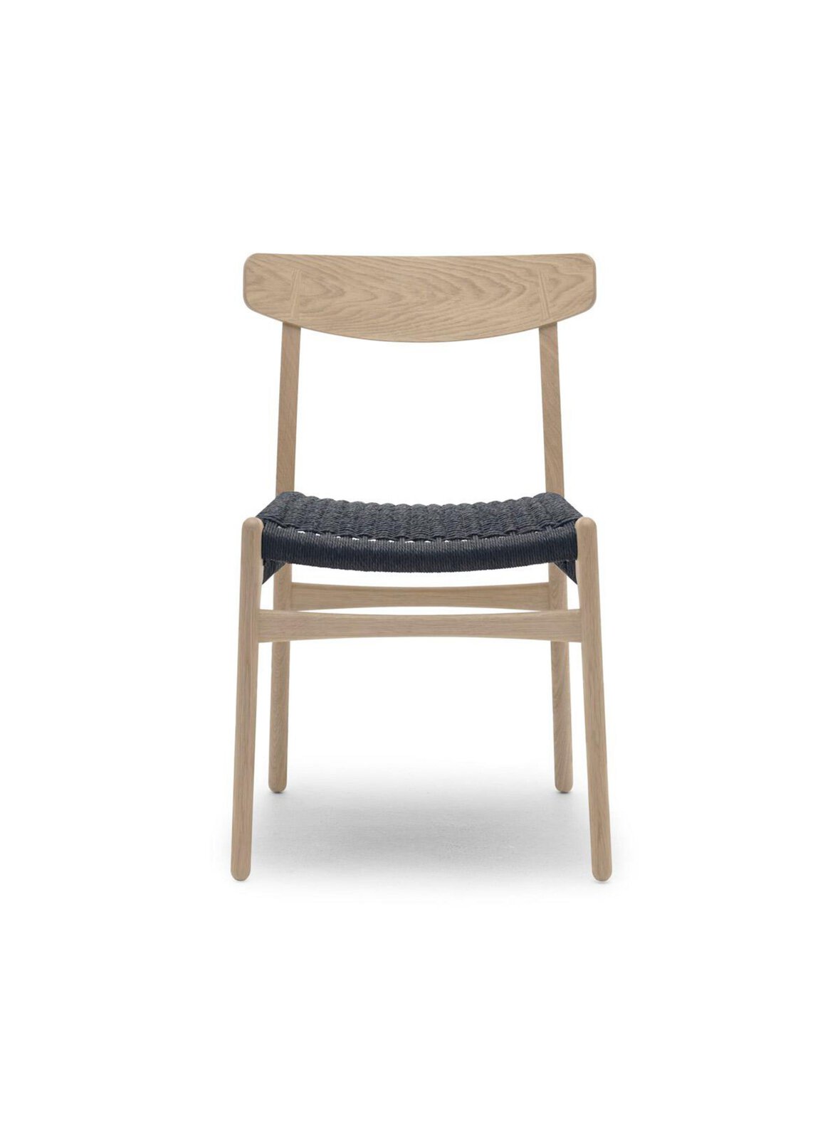 CH23-tuoli saippuakäsitelty tammi/musta