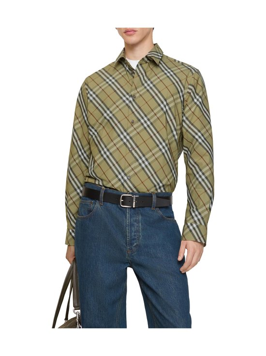 Burberry - Robert-kauluspaita - GLADE GREEN IP CHECK | Stockmann - photo 2