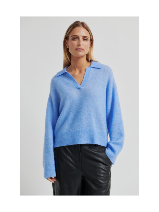 SECOND FEMALE - Bruuk Collar mohēras maisījuma džemperis - 5124 FROZEN FJORD | Stockmann - photo 2