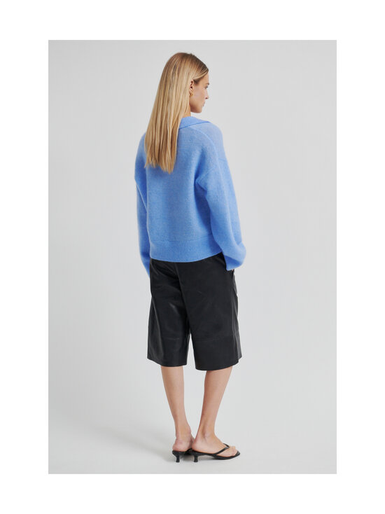 SECOND FEMALE - Bruuk Collar mohēras maisījuma džemperis - 5124 FROZEN FJORD | Stockmann - photo 3