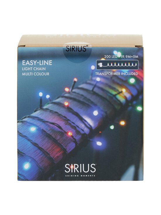 Sirius - Valguskett Easy-Line 200 LED 19,9 m - BLACK | Stockmann - photo 1