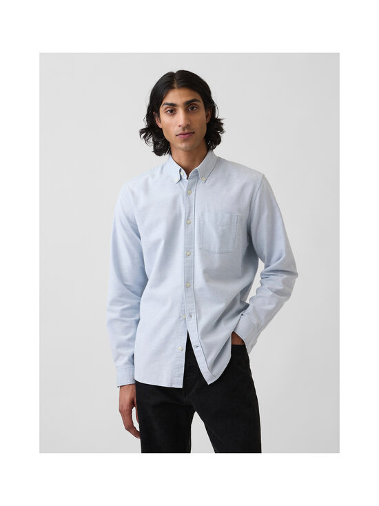GAP - Oxford Basic Standard Fit krekls ar apkakli - LIGHT BLUE | Stockmann - photo 2