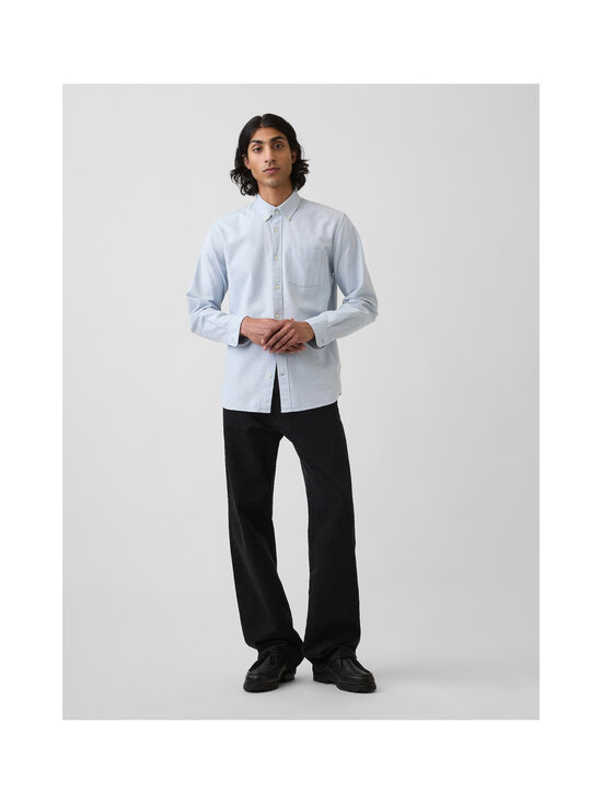 GAP - Oxford Basic Standard Fit krekls ar apkakli - LIGHT BLUE | Stockmann - photo 3