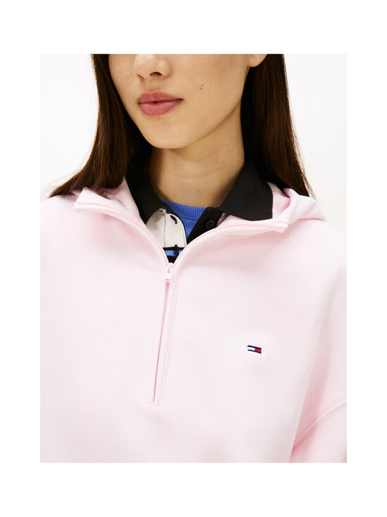 Tommy Jeans - Quarter Zip -huppari - TOG LIGHT PINK | Stockmann - photo 5