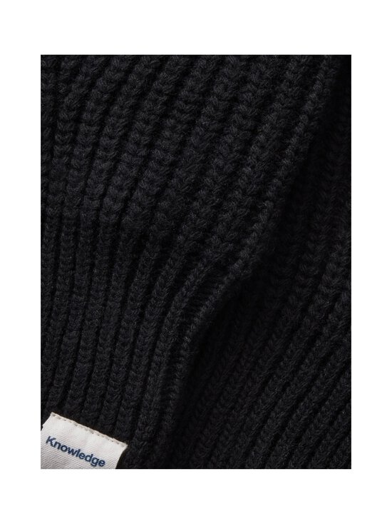 Knowledge Cotton Apparel - Lambswool Patent -lapaset - 1300 BLACK JET | Stockmann - photo 2