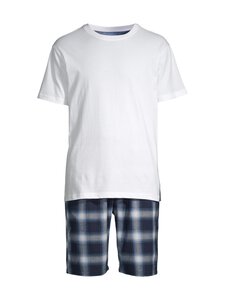 Cap Horn loungewear - Denny pidžama 2 daļas - BLUE CHECK/WHITE Cap Horn loungewear - Denny pidžama 2 daļas - BLUE CHECK/WHITE | Stockmann