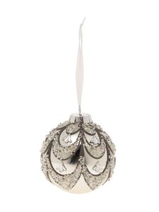 Villa Stockmann - Ziemassvētku eglītes rotājums 8,3 cm - SILVER Villa Stockmann - Ziemassvētku eglītes rotājums 8,3 cm - SILVER | Stockmann
