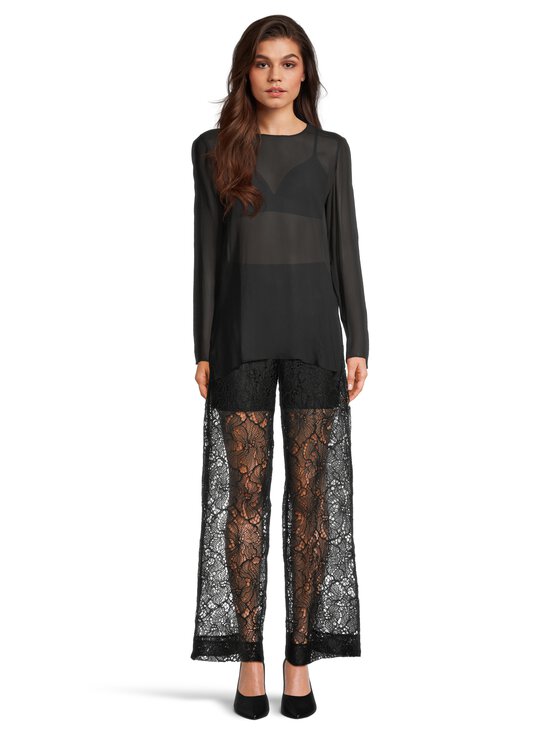 Gestuz - GZedea High Waist -housut - 100 BLACK | Stockmann - photo 3