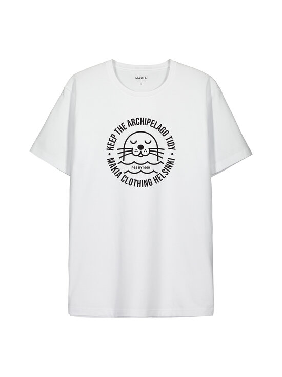 Makia - T-särk Nötö - 001 WHITE | Stockmann - photo 1