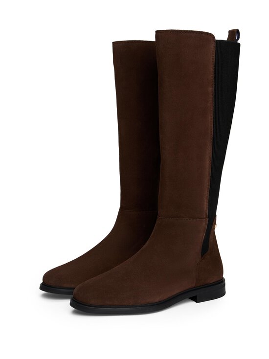 Tommy Hilfiger - Flag Suede Long Boot zābaki - GV0 LEGACY BROWN - photo 2 Tommy Hilfiger - Flag Suede Long Boot zābaki - GV0 LEGACY BROWN | Stockmann - photo 2