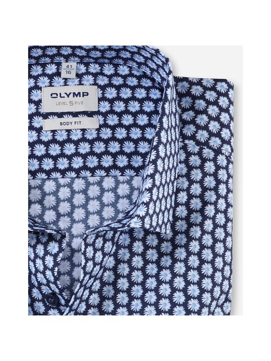 Olymp - Flower Body Fit krekls ar apkakli - 11 BLEU - photo 2 Olymp - Flower Body Fit krekls ar apkakli - 11 BLEU | Stockmann - photo 2