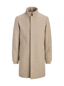 Jack & Jones - JjeMelton vilnas maisījuma auduma jaka - GREIGE | Stockmann