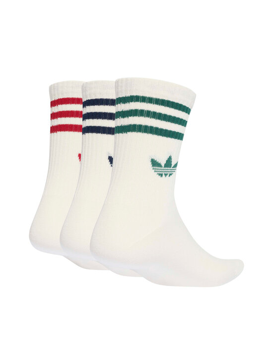 adidas Originals - 3 Stripes Crew -sukat 3-pack - KQ9033 NINDIG/TMVIRE/CGREEN | Stockmann - photo 6