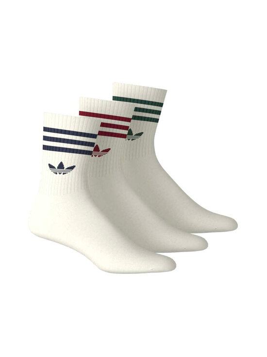 adidas Originals - 3 Stripes Crew -sukat 3-pack - KQ9033 NINDIG/TMVIRE/CGREEN | Stockmann - photo 9
