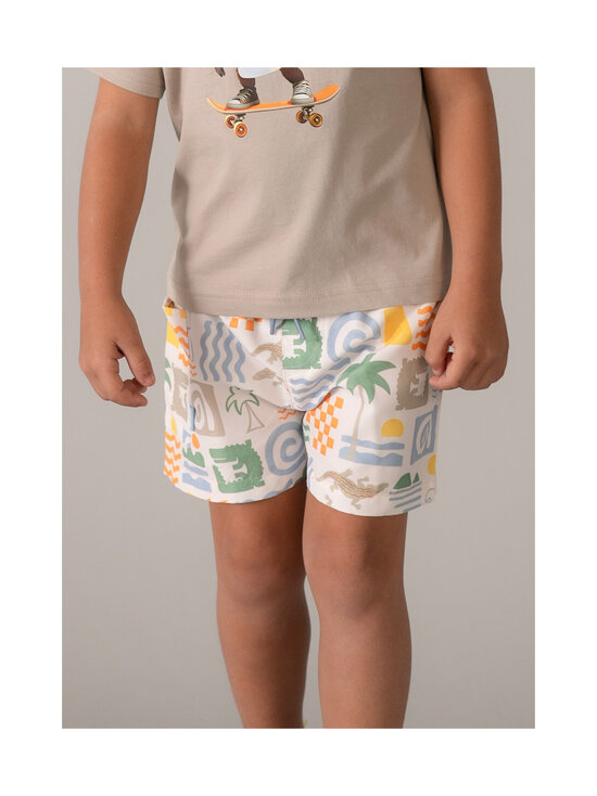 Mayoral - Printtikuvioidut uimashortsit - 90 CREAM | Stockmann - photo 5