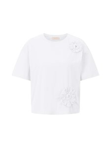 rich & royal - Draped Flowers T-paita - 100 WHITE | Stockmann