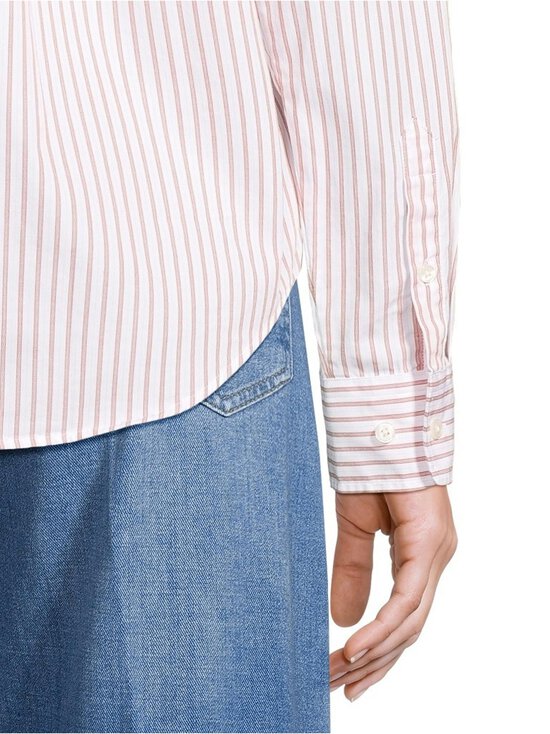 GANT - Särk Regular Classic Poplin Striped - 632 SALMON - photo 5 GANT - Särk Regular Classic Poplin Striped - 632 SALMON | Stockmann - photo 5