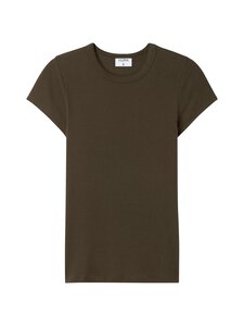 Filippa K - Fine Rib t-paita - 276 DARK KHAKI | Stockmann
