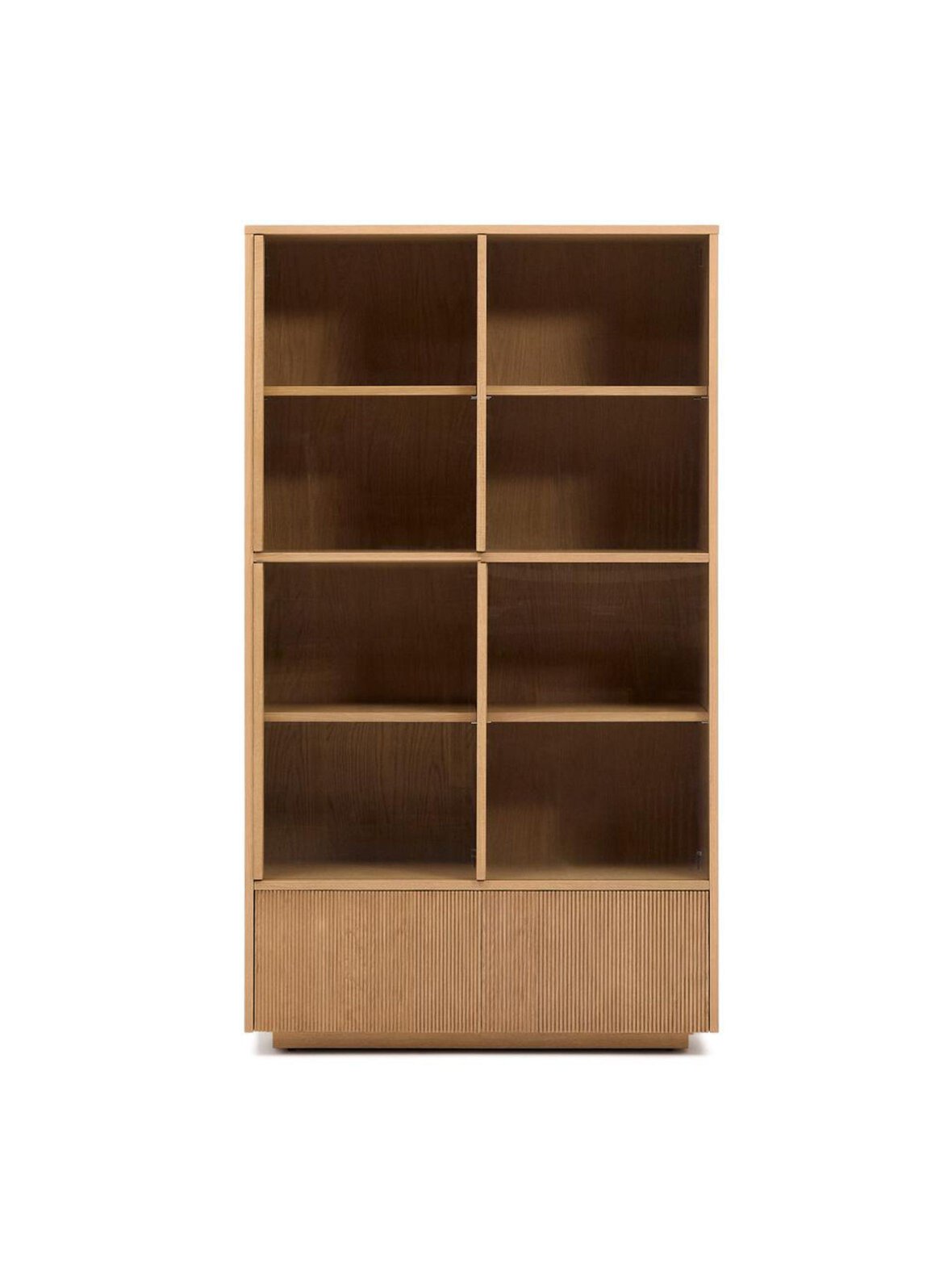 Helvine-vitriini tammi/lasi 100 x 174 cm
