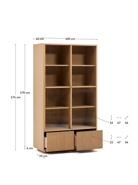 Kave Home - Helvine-vitriini - TAMMI | Stockmann - photo 10