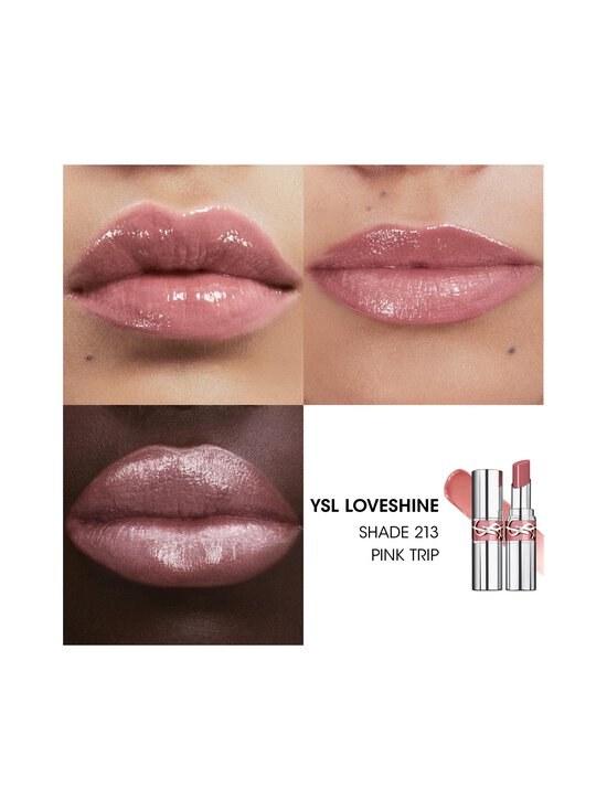 Yves Saint Laurent - Loveshine Wet Shine Lipstick -huulipuna - 213 PINK TRIP | Stockmann - photo 3