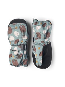 Hestra - Talvekindad Baby Zip Long - 239 SEA BLUE PRINT | Stockmann