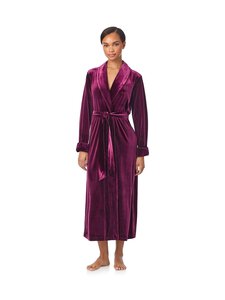 Lauren Ralph Lauren - Shawl Collar Long -aamutakki - 604 WINE | Stockmann