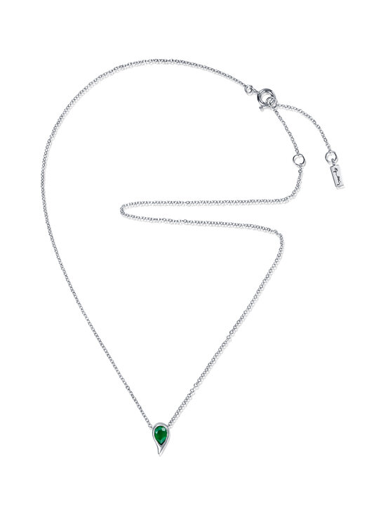 Efva Attling - Sparkle Of Life Green -kaulakoru - SILVER | Stockmann - photo 1