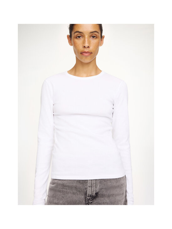 By Malene Birger - Brita Flat -trikoopaita - 90 PURE WHITE | Stockmann - photo 2