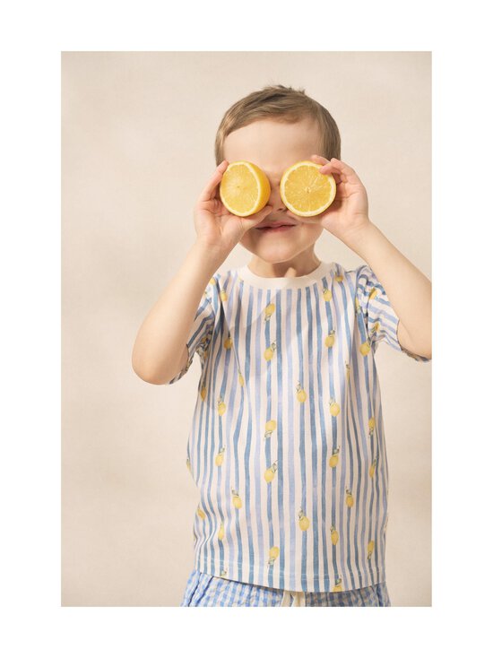 Maia Family - Lemon Stripe -t-paita - NATURAL WHITE | Stockmann - photo 4