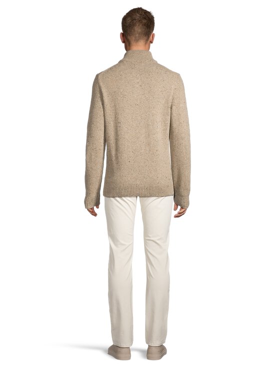 GANT - Kudum Neps Half Buttoned - 295 DK. SAND MELANGE | Stockmann - photo 3
