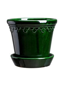 Bergs Potter - Københavner-ruukku Ø 14 cm - EMERALD GREEN | Stockmann