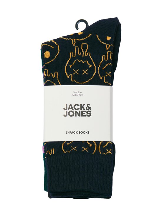 Jack & Jones - Sokid JacMelted Smile, 3 paari - DARK NAVY PACK:DARK SEA - BLACK - photo 5 Jack & Jones - Sokid JacMelted Smile, 3 paari - DARK NAVY PACK:DARK SEA - BLACK | Stockmann - photo 5