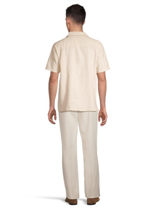 Ted Baker London - Maurce Straight Leg -pellavasekoitehousut - NATURAL | Stockmann - photo 4