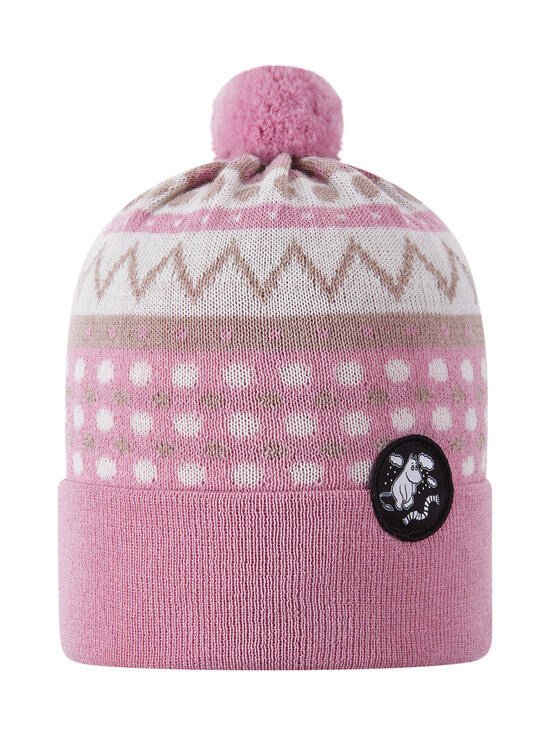 Reima - Moomin Flinga vilnas maisījuma cepure - 4501 GREY PINK | Stockmann - photo 1