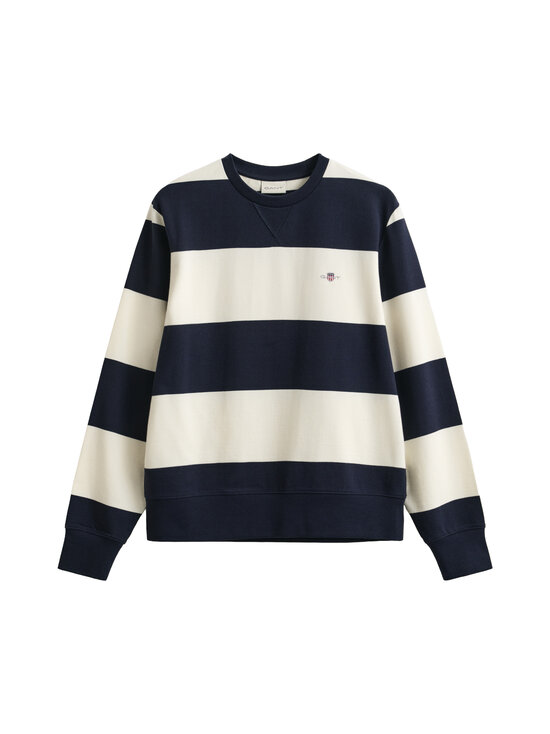 GANT - Striped C-neck -paita - 433 EVENING BLUE | Stockmann - photo 1