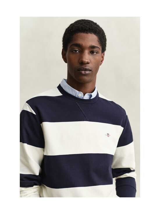 GANT - Striped C-neck -paita - 433 EVENING BLUE | Stockmann - photo 4