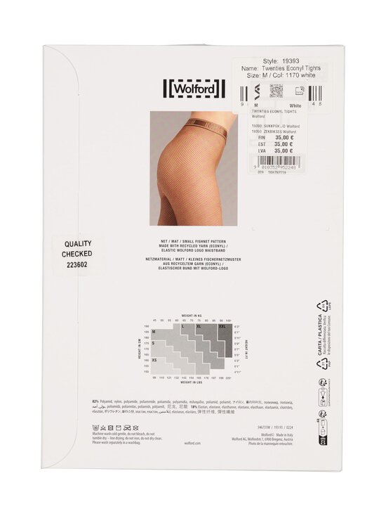 Wolford - Twenties Econyl tīklveida zeķubikses - 1170 - WHITE - photo 2 Wolford - Twenties Econyl tīklveida zeķubikses - 1170 - WHITE | Stockmann - photo 2