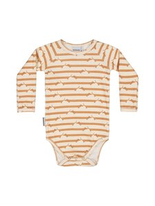 Metsola - Bodi Good Mood Rib - BEIGE | Stockmann