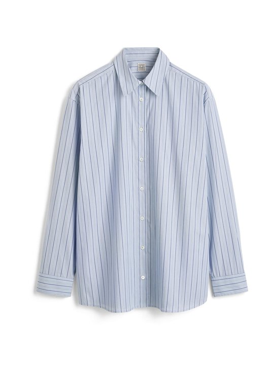 TOTEME - Classic Stripe -paita - ICE/AZURE | Stockmann - photo 1