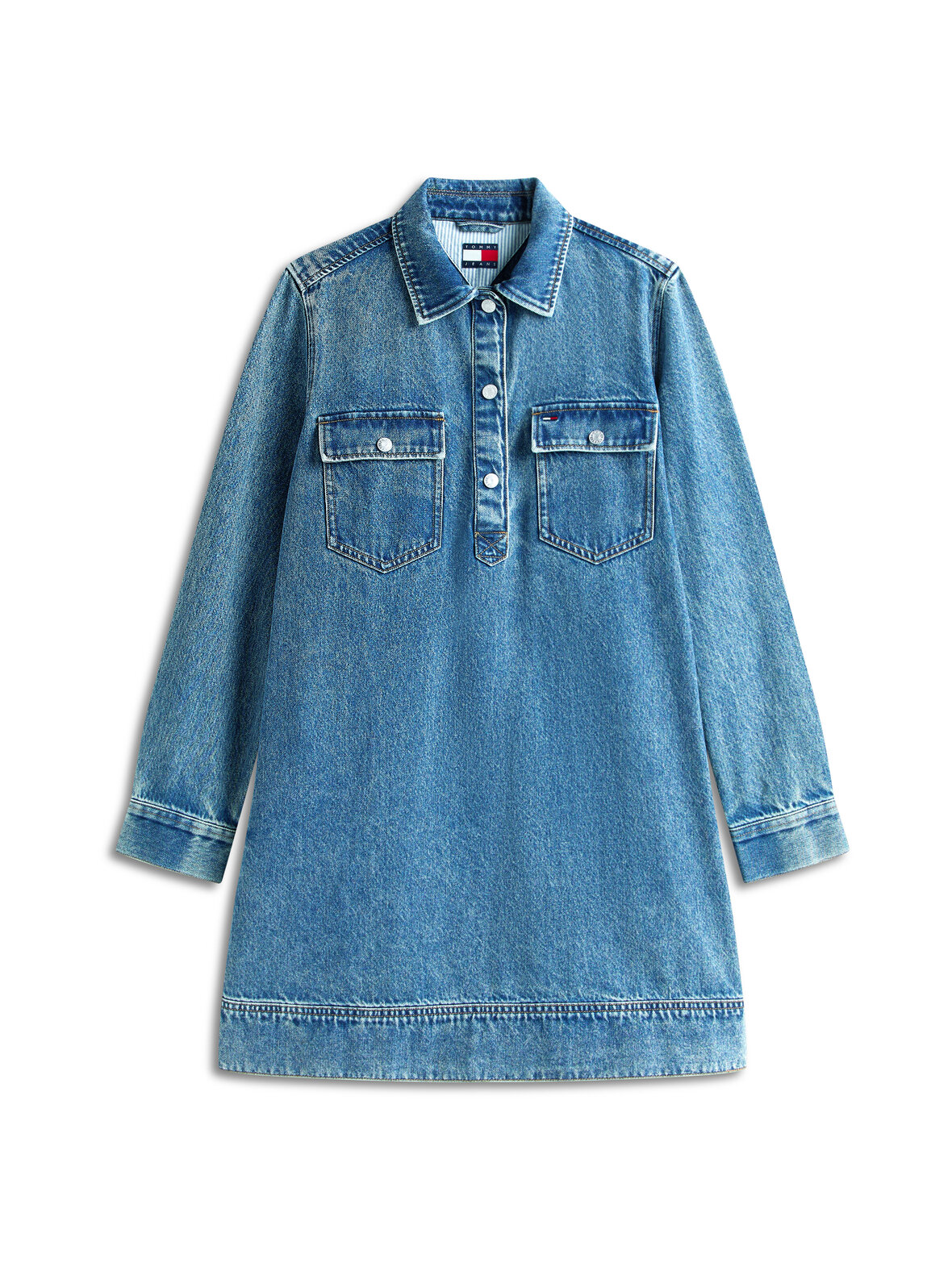 Denim-mekko
