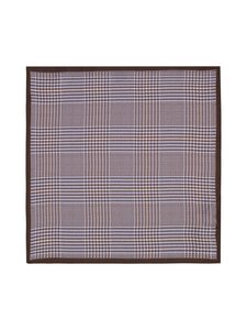 Stockholm Kravatt - Siidist taskurätik Prince Of Wales Check - 4 BROWN | Stockmann