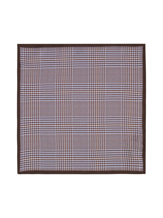 Stockholm Kravatt - Siidist taskurätik Prince Of Wales Check - 4 BROWN | Stockmann - photo 1