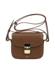 A.P.C - Grace Mini ādas soma - CAD HAZELNUT | Stockmann