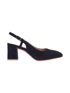 Unisa - Logic Slingback Block Heel -nahkakengät - OCEAN | Stockmann