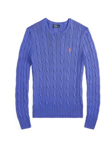 Polo Ralph Lauren - Palmikkoes kampsun Julianna - MAIDSTONE BLUE | Stockmann